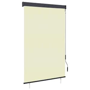 Venkovní roleta 120 x 250 cm krémová - obrázek 1