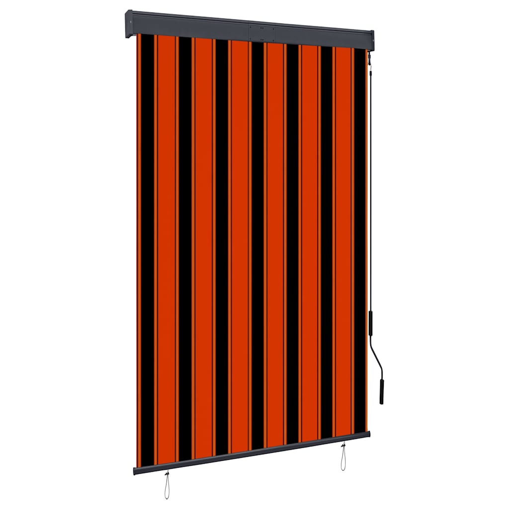 vidaXL Venkovní roleta 120 x 250 cm oranžovohnědá