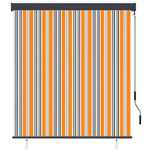 Venkovní roleta 140 x 250 cm žlutomodrá - obrázek 2