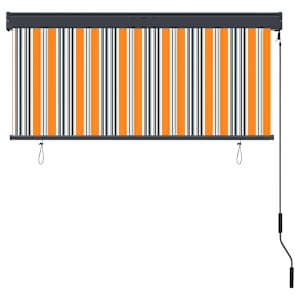 Venkovní roleta 140 x 250 cm žlutomodrá - obrázek 4