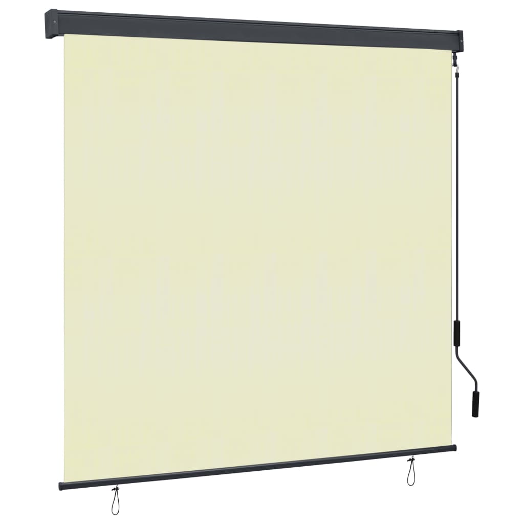 Image of vidaXL Outdoor Roller Blind 160x250 cm Cream