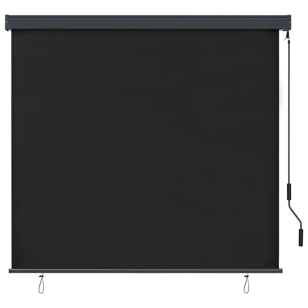 vidaXL Outdoor Roller Blind 66.9"x98.4" Anthracite