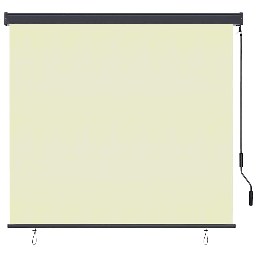 VidaXL Rolgordijn Voor Buiten 170x250 Cm Crème