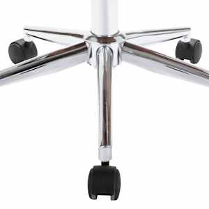 Vrtljiv jedilni stol siv ukrivljen les in blago - slika 7