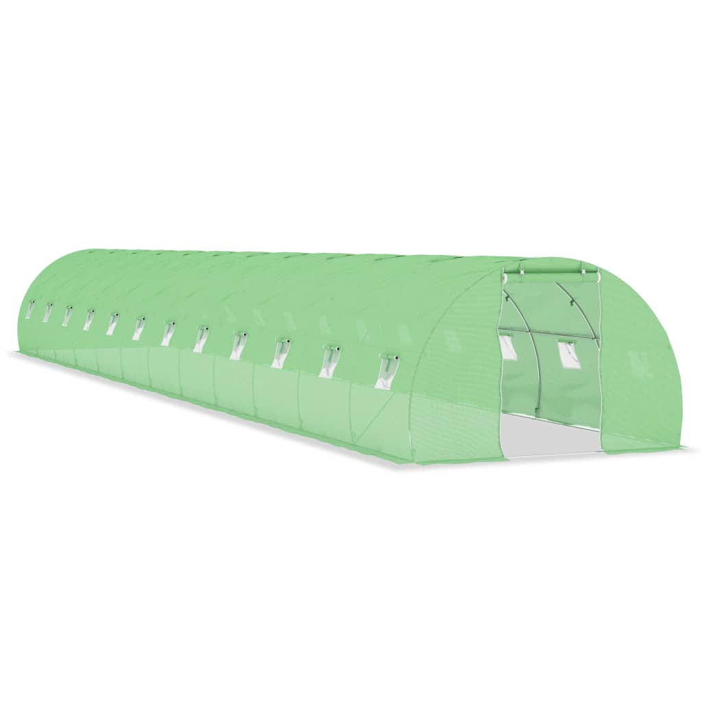 vidaXL Fóliovník 54 m² 18 x 3 x 2 m
