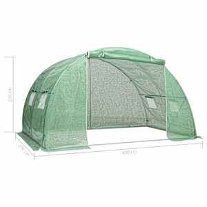 Fóliovník 8 m² 2 x 4 x 2 m - obrázek 11