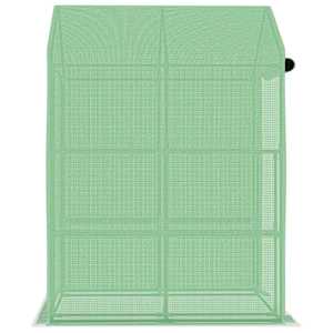 Skleník s policemi ocel 143 x 143 x 195 cm - obrázek 5
