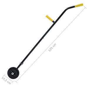 Ořezávač trávníku 125 cm ocel - obrázek 6