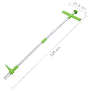 Vytrhávač plevele 100 cm hliník - obrázek 7