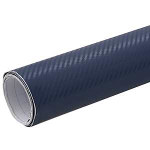 vidaXL F&oacute;lia na automobily matn&aacute; 3D modr&aacute; 500x152 cm