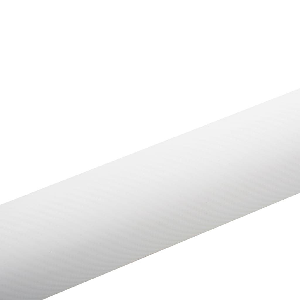 Fehér matt 4D autófólia 200 x 152 cm 