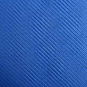 vidaXL Autofolie Matt 4D Blau 500&times;152 cm