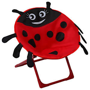 vidaXL Vaiki&scaron;kos sodo kėdės, 2vnt., raudonos spalvos, audinys