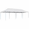 vidaXL kokkupandav pop-up peotelk, 3 x 9 cm, valge