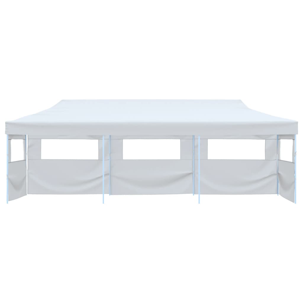 vidaXL Partytent pop-up met 5 zijwanden 3x9 m wit afbeelding