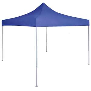 vidaXL professionaalne kokkupandav peotelk, 2 x 2 m, sinine