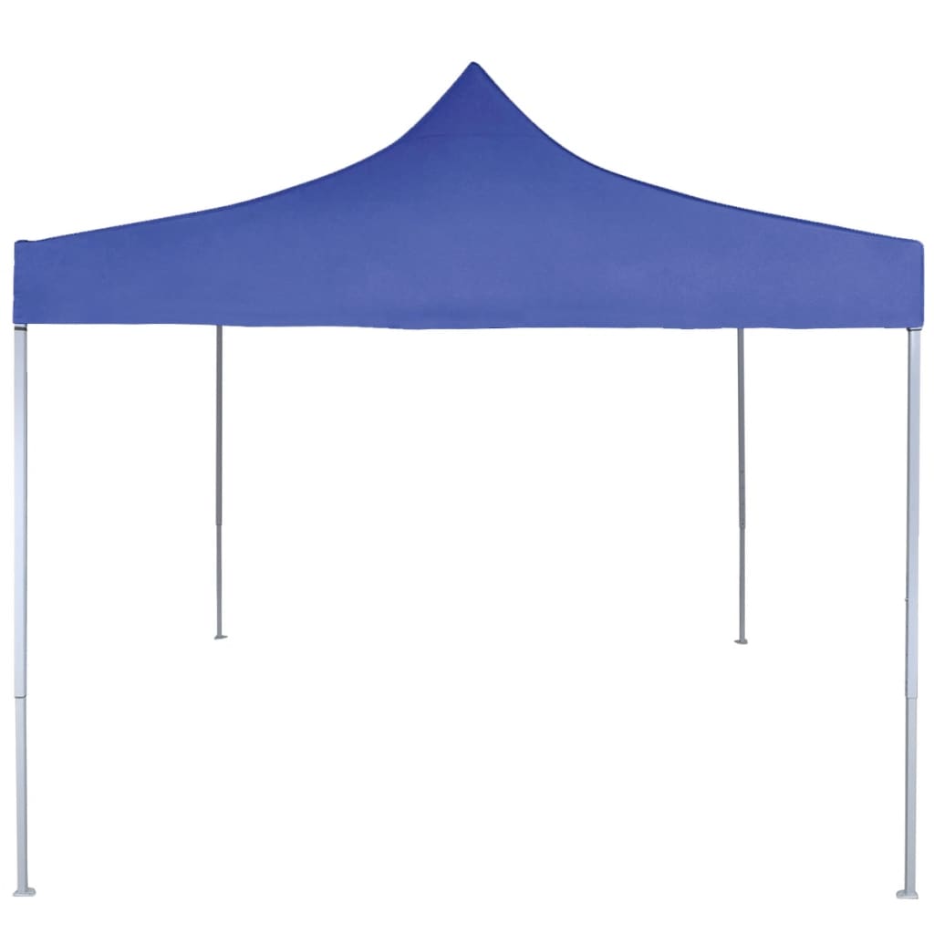 

vidaXL Partytent professioneel inklapbaar 2x2 m staal blauw