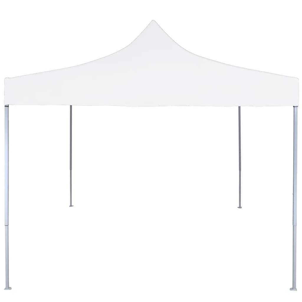 vidaXL Partytent professioneel inklapbaar 2x2 m staal wit afbeelding