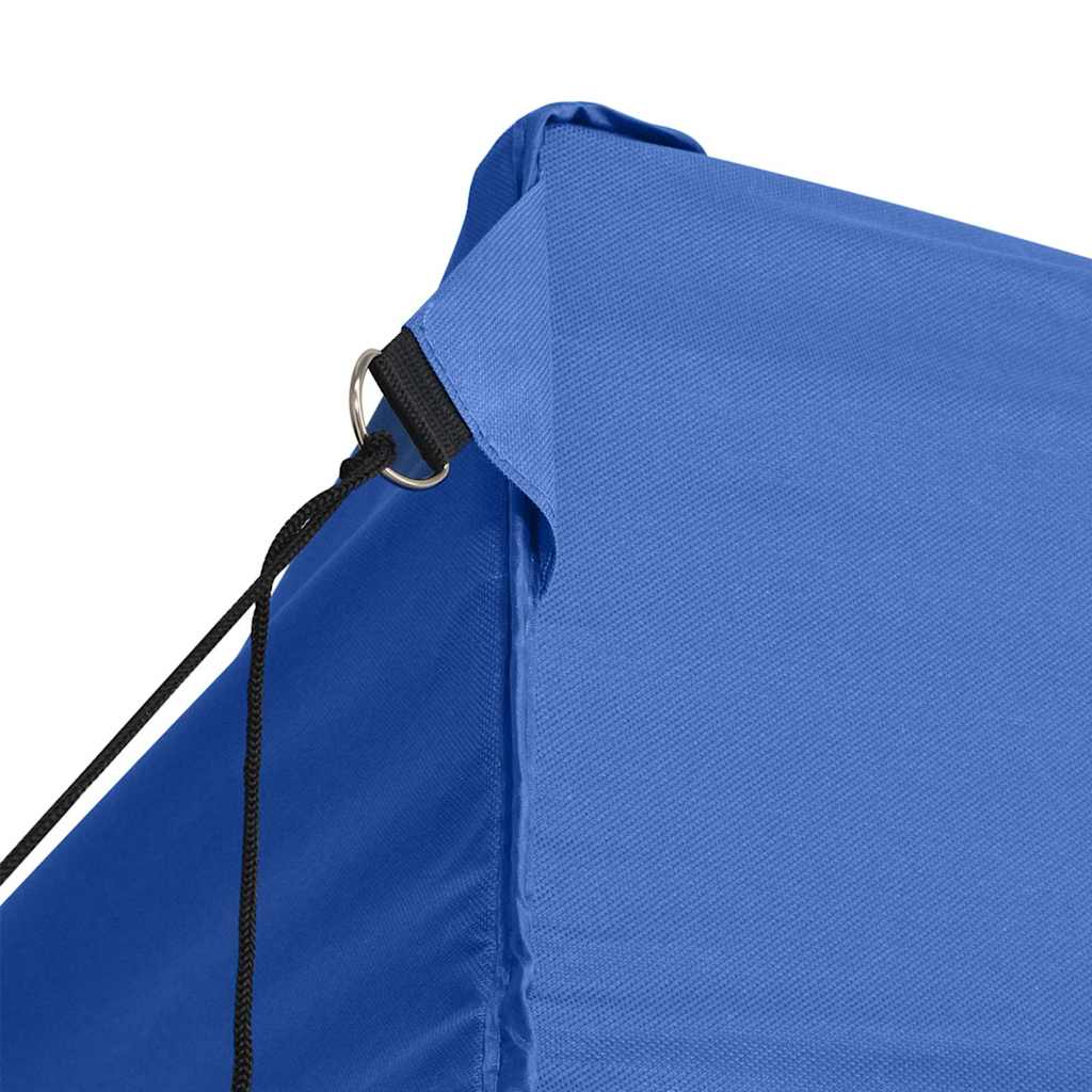 Tente De Réception Pliable Avec 3 Parois 3x4 M Acier Bleu VidaXL 17 width=274