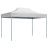 vidaXL professionaalne kokkupandav peotelk, 280x410x315 cm teras, valge
