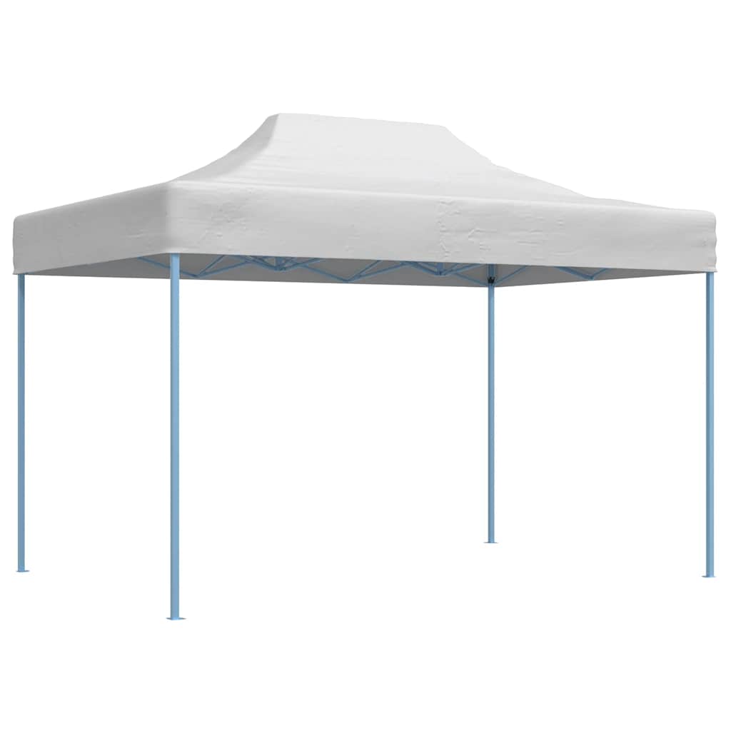 vidaXL Profi-Partyzelt Faltbar 280x410x315 cm Stahl Weiß