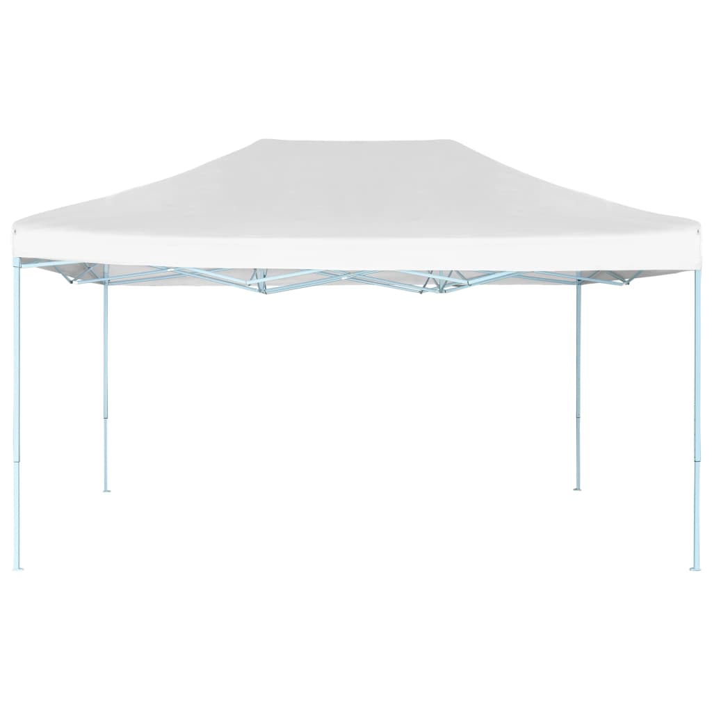 vidaXL Partytent inklapbaar 3x4 m staal wit afbeelding