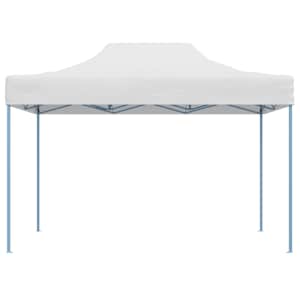 Profesionální skládací party stan 280x410x315 cm ocel bílý - obrázek 2