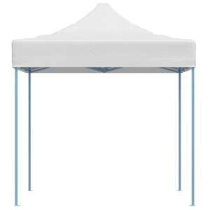 Profesionální skládací party stan 280x410x315 cm ocel bílý - obrázek 3