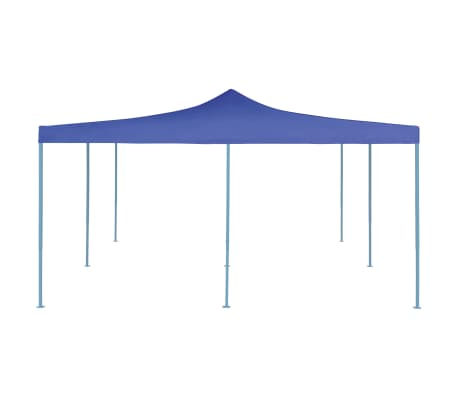 vidaXL Składana altana, 5x5 m, niebieska