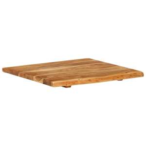 Krycí deska pro toaletní skříňku masivní akácie 58x52x2,5 cm - obrázek 8