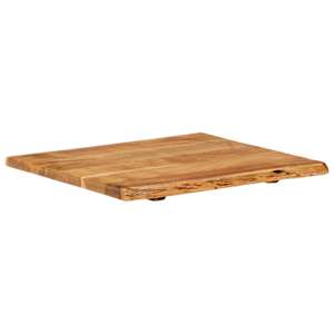 Krycí deska pro toaletní skříňku masivní akácie 58x52x2,5 cm - obrázek 9