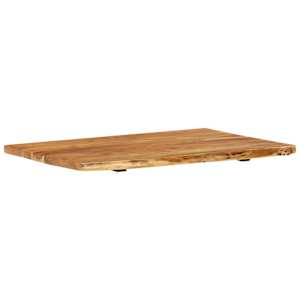 Krycí deska pro toaletní skříňku masivní akácie 80x52x2,5 cm - obrázek 11