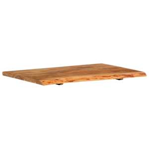 Krycí deska pro toaletní skříňku masivní akácie 80x52x2,5 cm - obrázek 9