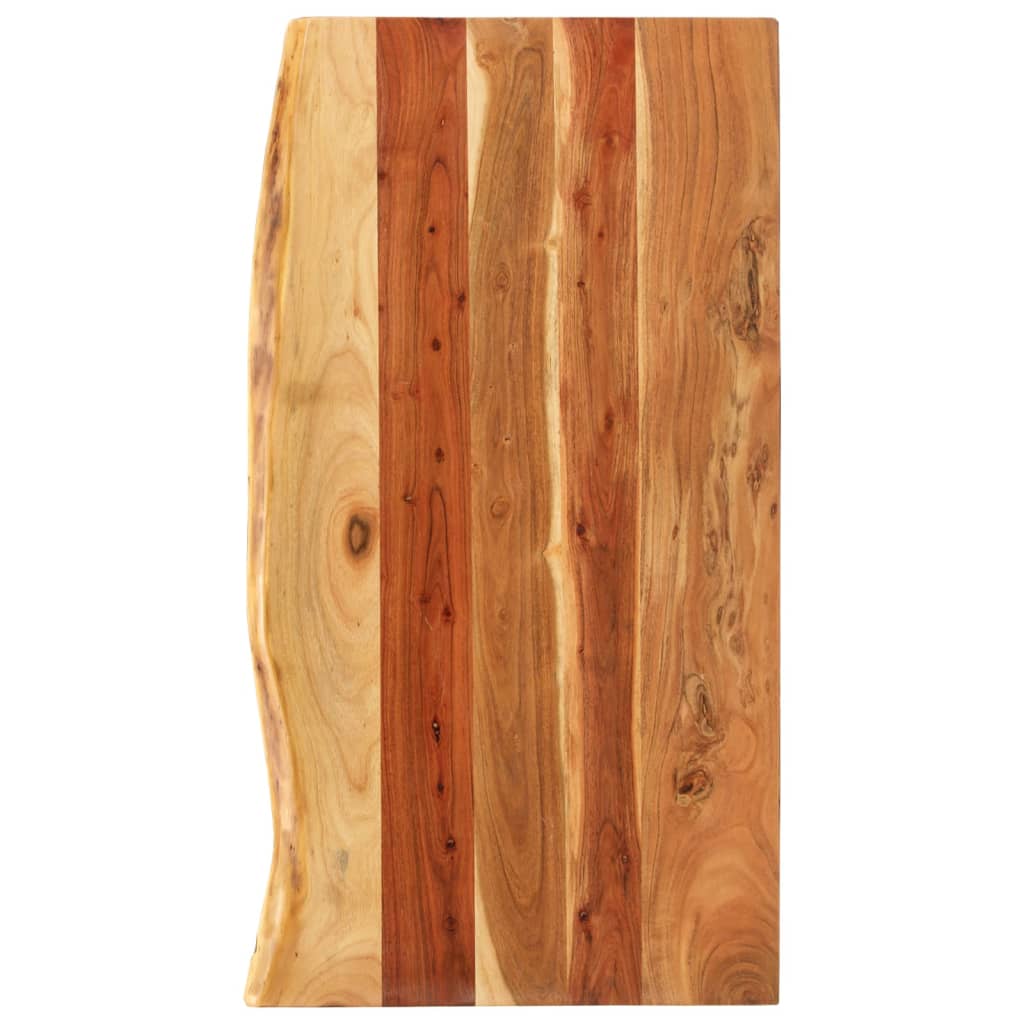 vidaXL Blat lavoar de baie, 100 x 55 x 2,5 cm, lemn masiv de acacia vidaXL