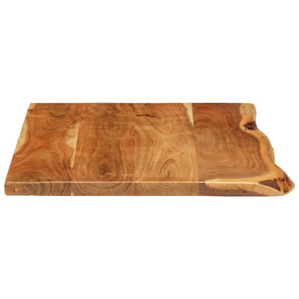 Badezimmer-Waschtischplatte Massivholz Akazie 100x52x2,5 cm | Stepinfit.de