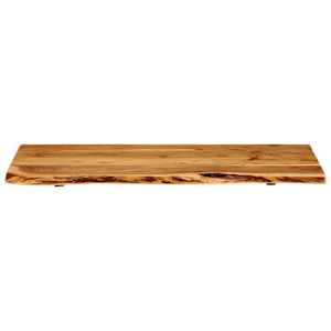 Krycí deska pro toaletní skříňku masivní akácie 100x52x2,5 cm - obrázek 3