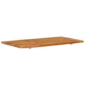 Krycí deska pro toaletní skříňku masivní akácie 100x52x2,5 cm - obrázek 10
