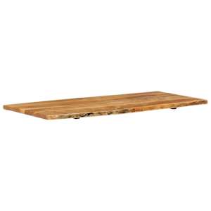Krycí deska pro toaletní skříňku masivní akácie 114x52x2,5 cm - obrázek 8