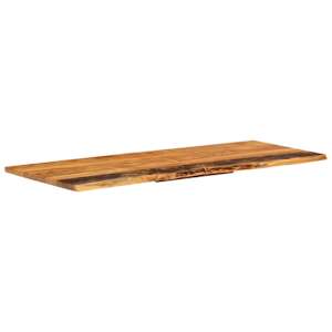 Krycí deska pro toaletní skříňku masivní akácie 140x52x2,5 cm - obrázek 11