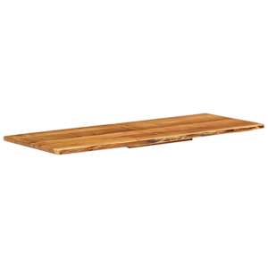 Krycí deska pro toaletní skříňku masivní akácie 140x52x2,5 cm - obrázek 9