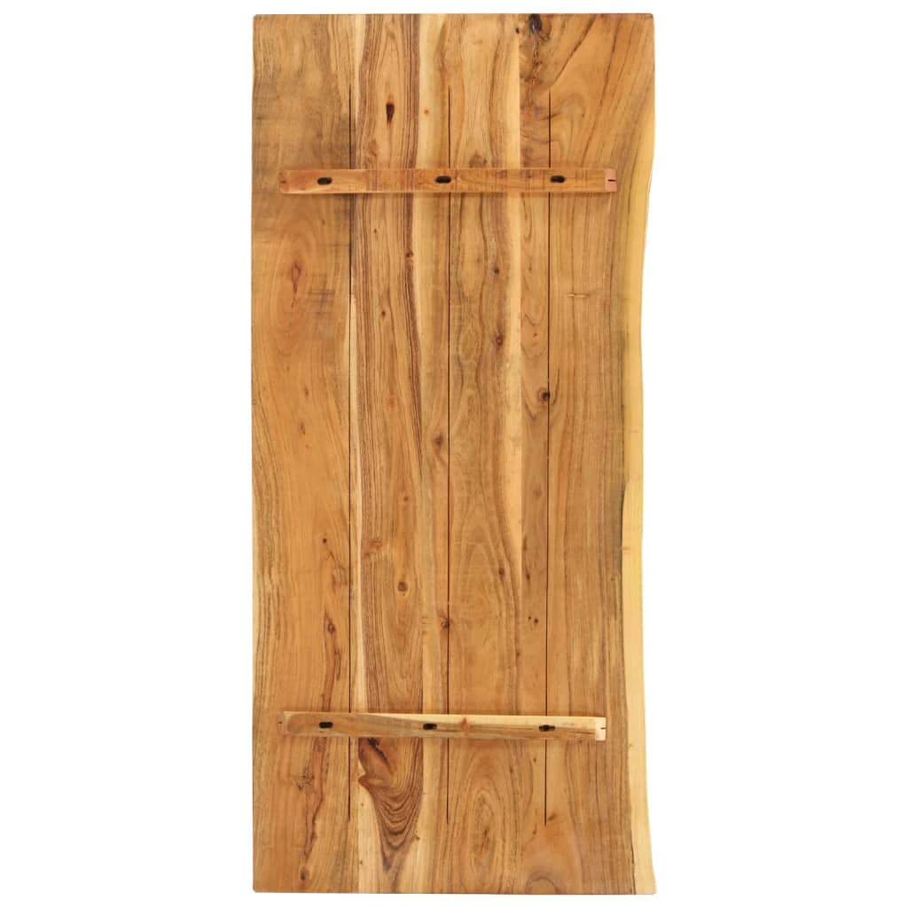 Badezimmer-Waschtischplatte Massivholz Akazie 140x52x3,8 cm | Stepinfit.de