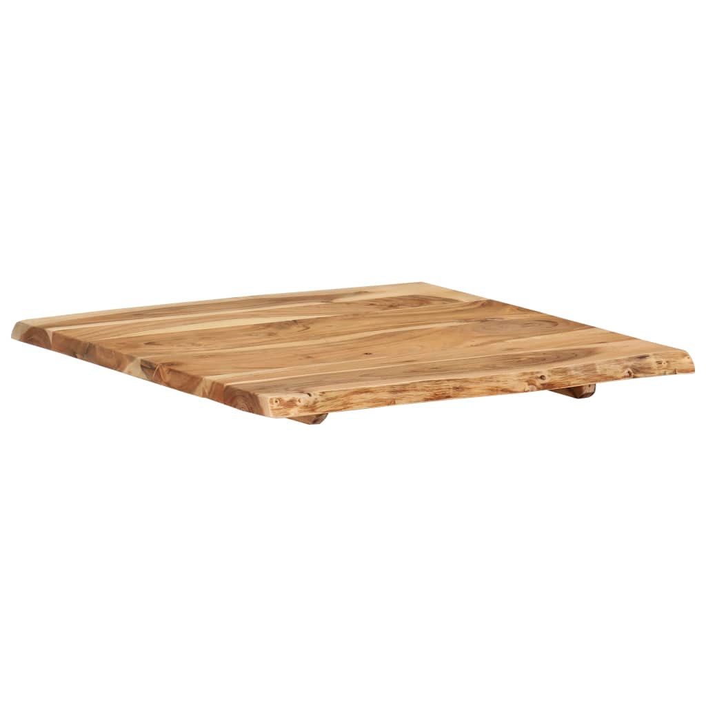 Stolní deska masivní akáciové dřevo 58 x (50–60) x 2,5 cm