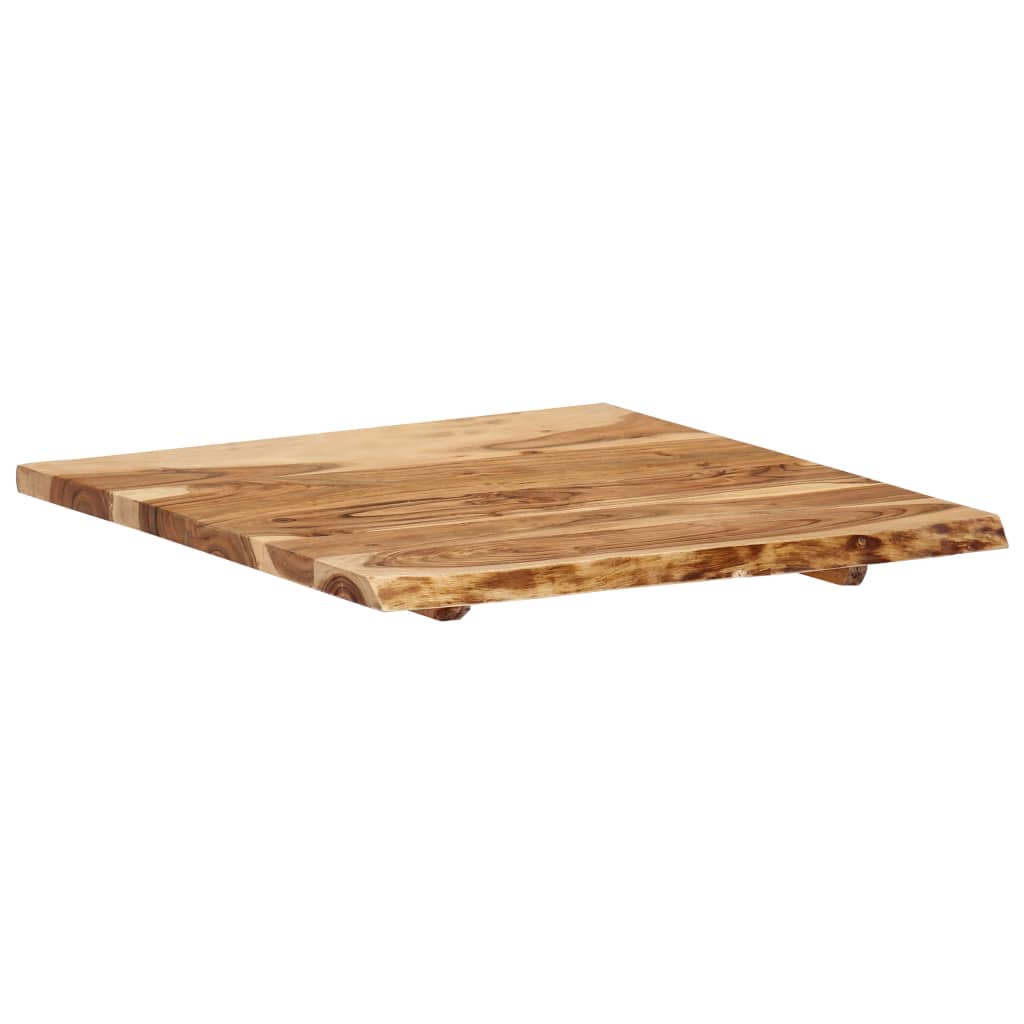 Tischplatte Massivholz Akazie 58x(50-60)x2,5 cm | Stepinfit.de