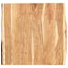 vidaXL lauaplaat akaatsiapuidust 58x(50-60)x3,8 cm