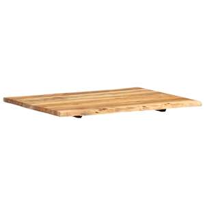Stolní deska masivní akáciové dřevo 80 x (50–60) x 2,5 cm - obrázek 7