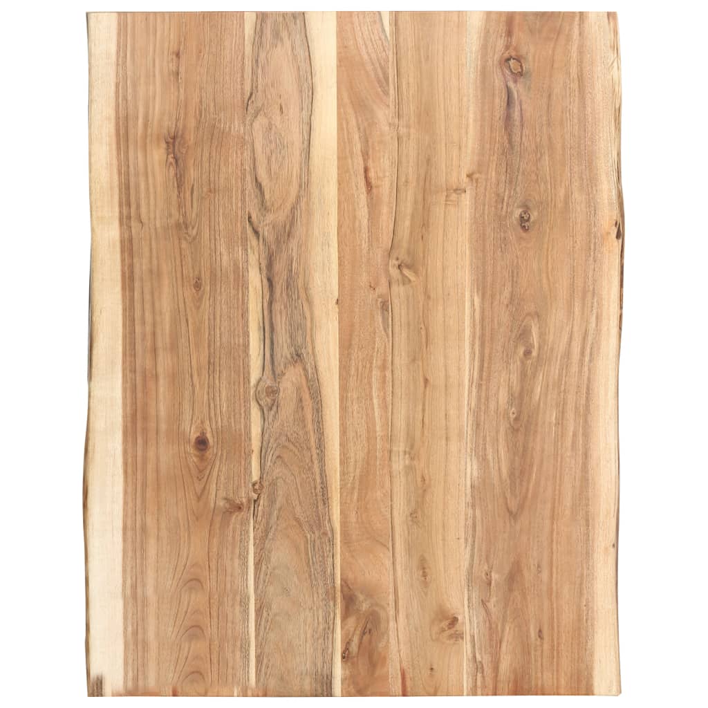 vidaXL Blat de masă, 60x(50-60)x3,8 cm, lemn masiv de acacia vidaxl.ro