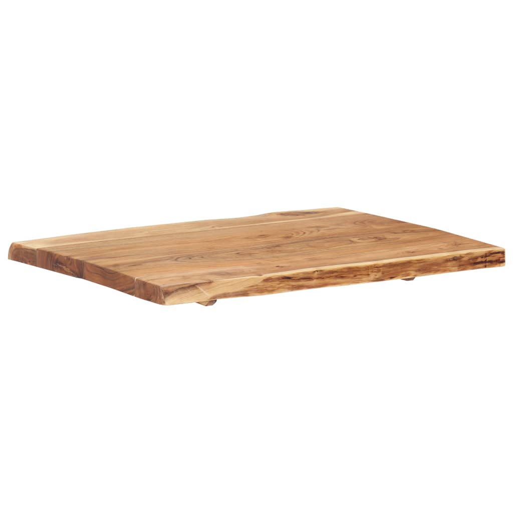 Tischplatte Massivholz Akazie 80x(50-60)x3,8 cm | Stepinfit.de