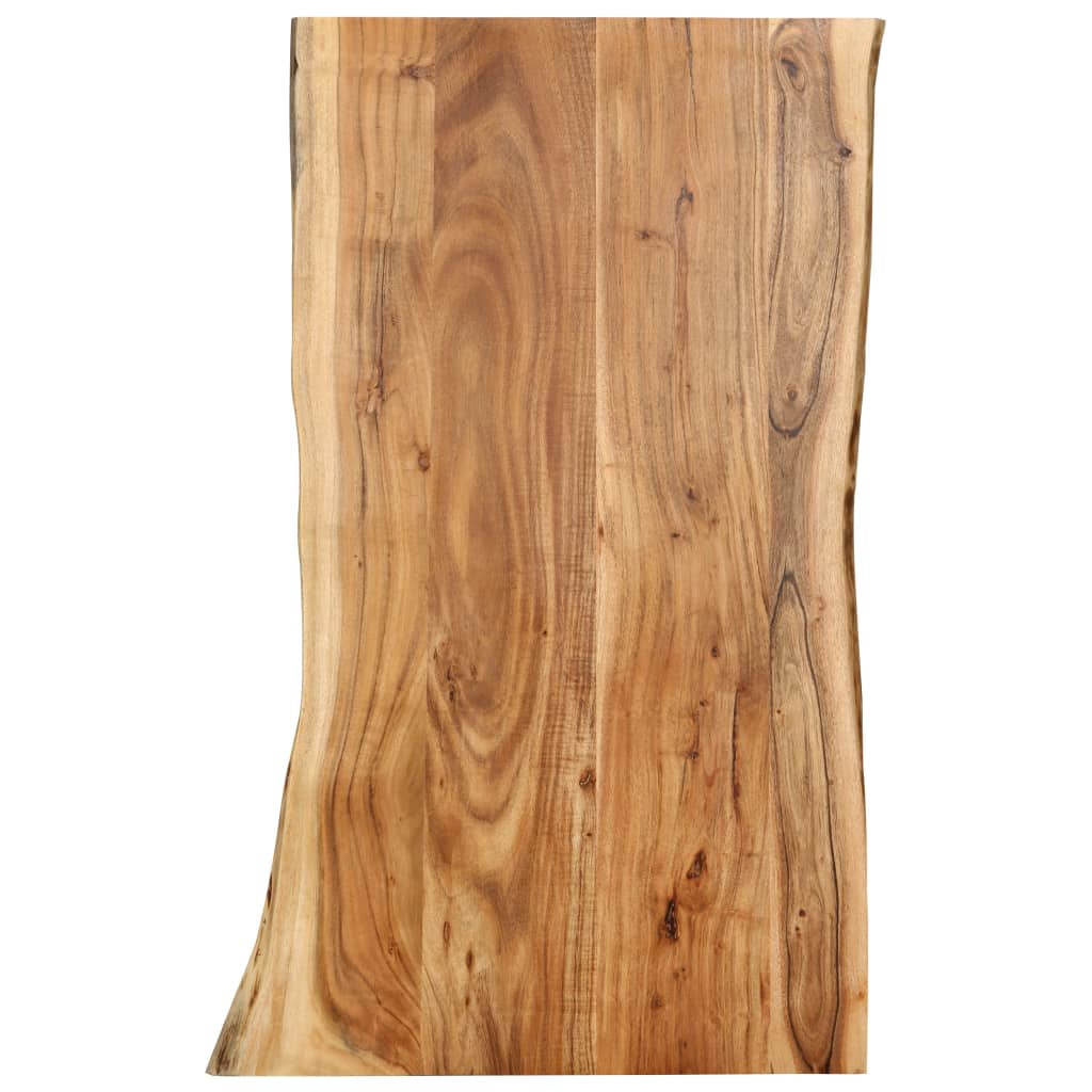 vidaXL Blat de masă, 100x(50-60)x2,5 cm, lemn masiv de acacia vidaXL