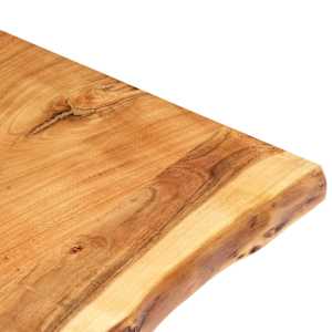 Stolní deska masivní akáciové dřevo 100 x (50–60) x 2,5 cm - obrázek 3