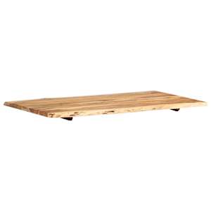 Stolní deska masivní akáciové dřevo 100 x (50–60) x 2,5 cm - obrázek 8